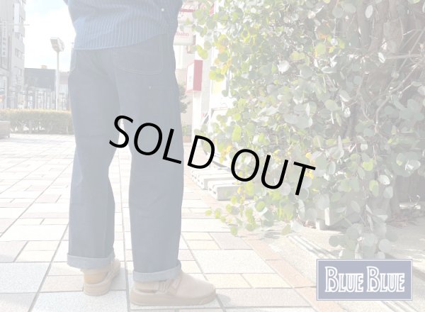 画像2: BLUE BLUE  PA01 セルビッチライトデニム ペインターパンツ　BASIC (2)