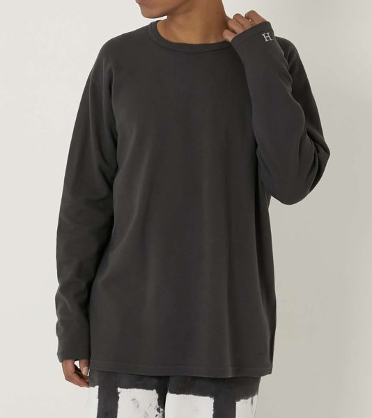 画像3: HOLLYWOOD RANCH MARKET　『ストレッチフライス コンフォータブル ロングスリーヴTシャツ　カラー：GREY』 (3)