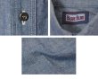 画像10: BLUE BLUE　オリジナルシャンブレー 2ポケット ワークシャツ (10)