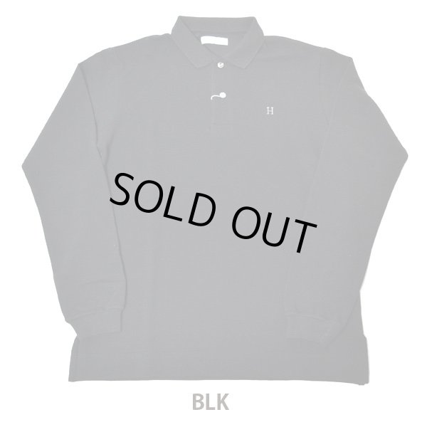 画像7: HOLLYWOOD RANCH MARKET　Ｈエンブロイダリー カノコポロ ロングスリーブシャツ (7)