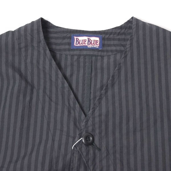 画像10: BLUE BLUE  タイプライター クロスハーフムーンベスト (10)