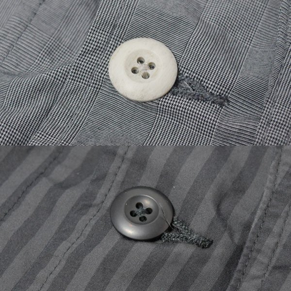 画像15: BLUE BLUE  タイプライター クロスハーフムーンベスト (15)