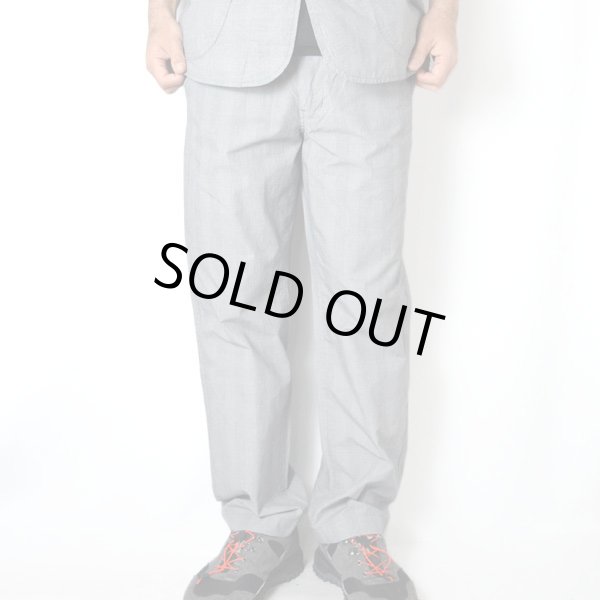 画像3: BLUE BLUE　タイプライター クロステーパード イージーパンツ (3)