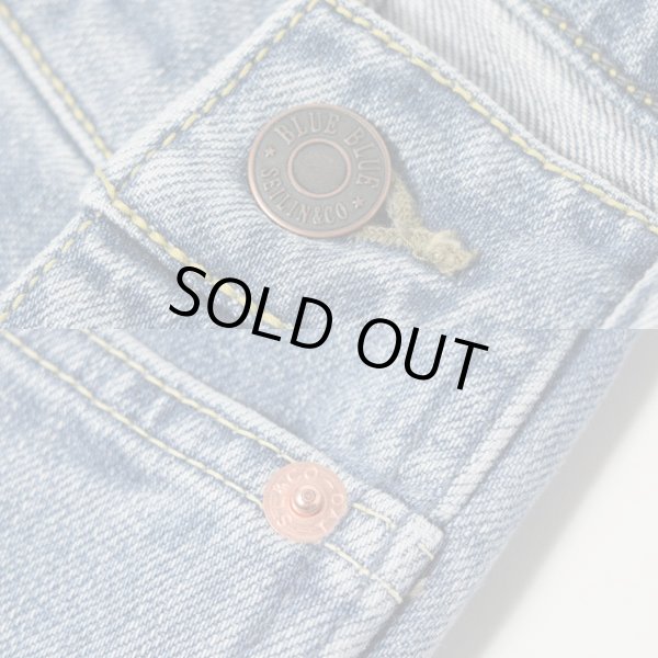 画像15: BLUE BLUE　PP36 モディファイドスリム ストレッチフェードジーンズ (15)