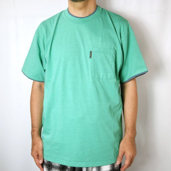 画像3: BLUE BLUE  レイヤーネック アスレチック Tシャツ (3)