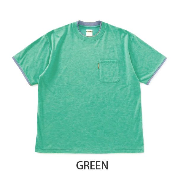 画像4: BLUE BLUE  レイヤーネック アスレチック Tシャツ (4)