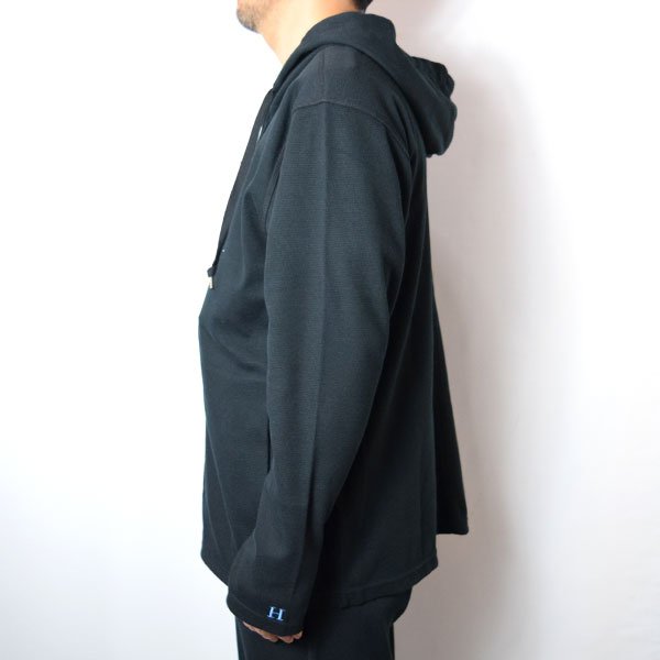 画像4: HOLLYWOOD RANCH MARKET　ストレッチフライス 9.5oz ヘムリブ ZIPUP パーカー (4)