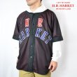 画像1: HOLLYWOOD RANCH MARKET　ダブルメッシュ レタードベースボールシャツ (1)