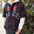 画像2: HOLLYWOOD RANCH MARKET　ダブルメッシュ レタードベースボールシャツ (2)