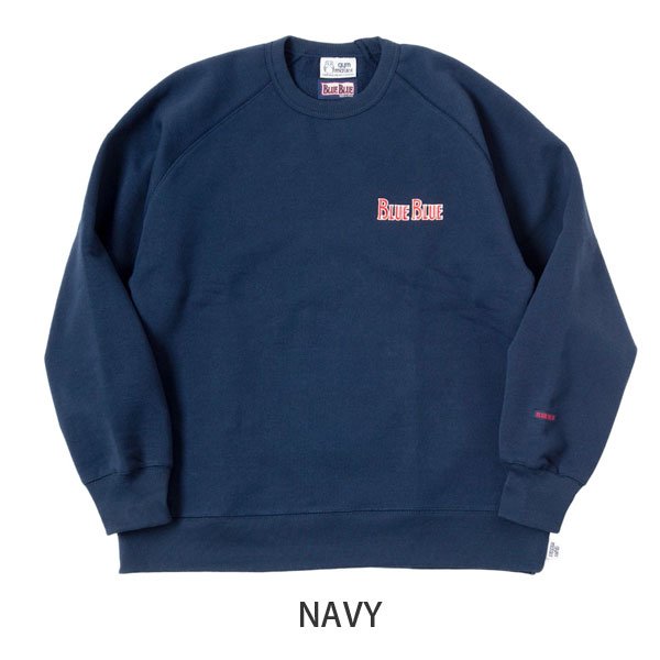 画像7: gym master × BLUE BLUE　フリースライニングスウェット クルーネック (7)