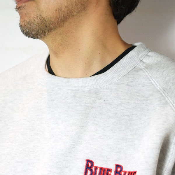 画像10: gym master × BLUE BLUE　フリースライニングスウェット クルーネック (10)