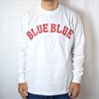 画像3: BLUE BLUE  HAND WRITING BLUE BLUE ロングスリーブTシャツ (3)