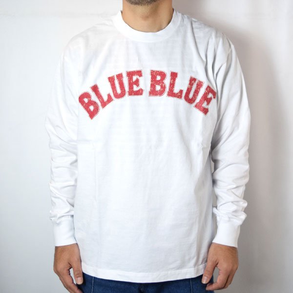 画像3: BLUE BLUE  HAND WRITING BLUE BLUE ロングスリーブTシャツ (3)