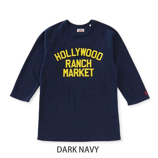 画像6: HOLLYWOOD RANCH MARKET　DOUBLE LOGOプリント ストレッチフライスハーフスリーブ　SFNEW (6)