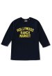 画像4: 【10/下 入荷分予約】HOLLYWOOD RANCH MARKET　DOUBLE LOGOプリント ストレッチフライスハーフスリーブ (4)