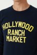 画像9: 【10/下 入荷分予約】HOLLYWOOD RANCH MARKET　DOUBLE LOGOプリント ストレッチフライスハーフスリーブ (9)