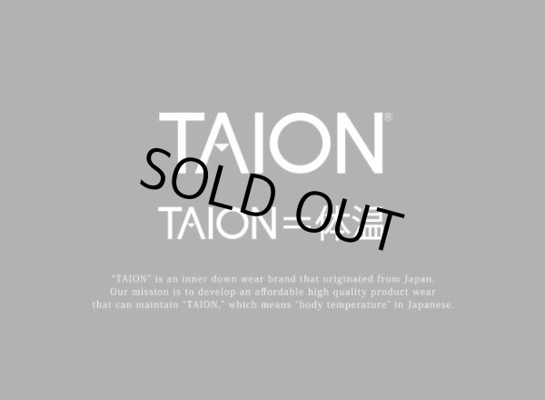 画像3: 【再入荷】TAION  メンズ ベーシック クルーネックボタン インナーダウンジャケット (3)