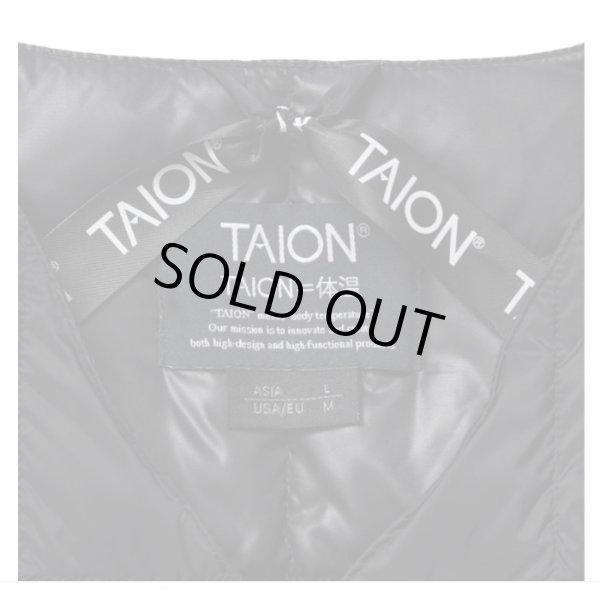画像12: 【再入荷】TAION  メンズ ベーシック クルーネックボタン インナーダウンジャケット (12)