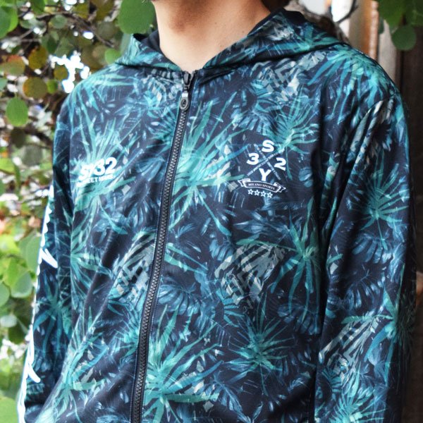 画像2: SY32　RUSH GUARD ZIP HOODIE CURSIVE (2)