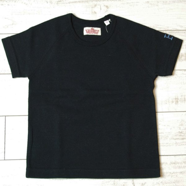 画像1: HOLLYWOOD RANCH MARKET　『ストレッチフライス キッズショートスリーヴTシャツ　カラー：BLK』 (1)