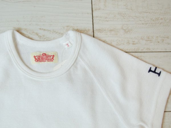 画像2: HOLLYWOOD RANCH MARKET　『ストレッチフライス キッズショートスリーヴTシャツ　カラー：WHT』 (2)