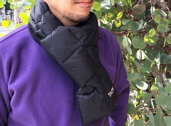 画像2: TAION　 ベーシック ダウンマフラー (2)