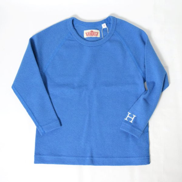 画像1: HOLLYWOOD RANCH MARKET　『ストレッチフライス キッズロングスリーヴTシャツ　カラー：ROYAL BLUE』　SFN (1)