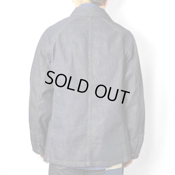 画像5: BLUE BLUE  JK101 セルビッチライトデニム ラグランスリーブカバーオール　BASIC (5)