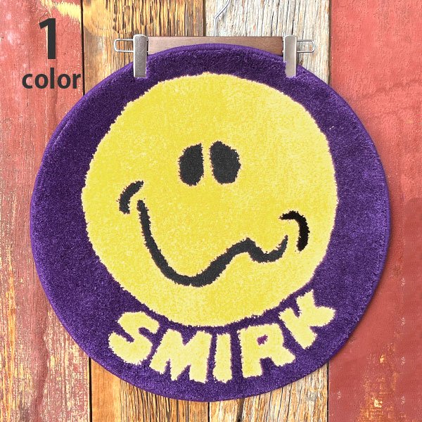 画像1: SECOND LAB　SMIRK SMILE RUG MAT (1)