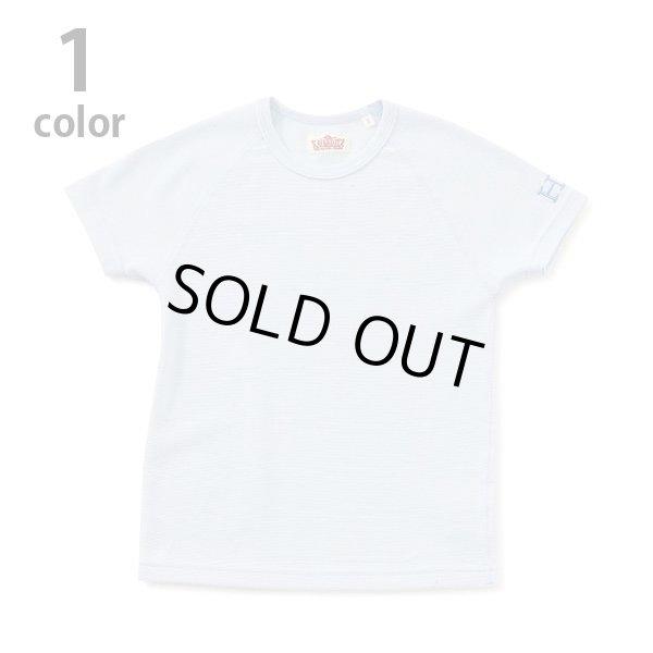 画像1: HOLLYWOOD RANCH MARKET　『ストレッチフライス キッズショートスリーヴTシャツ　カラー：LIGHT BLUE』 (1)