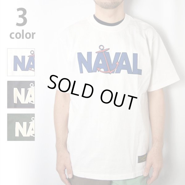 画像1: SOUTHERN MFG CO. BLUEBLUE　NAVAL ANCHOR Tシャツ (1)