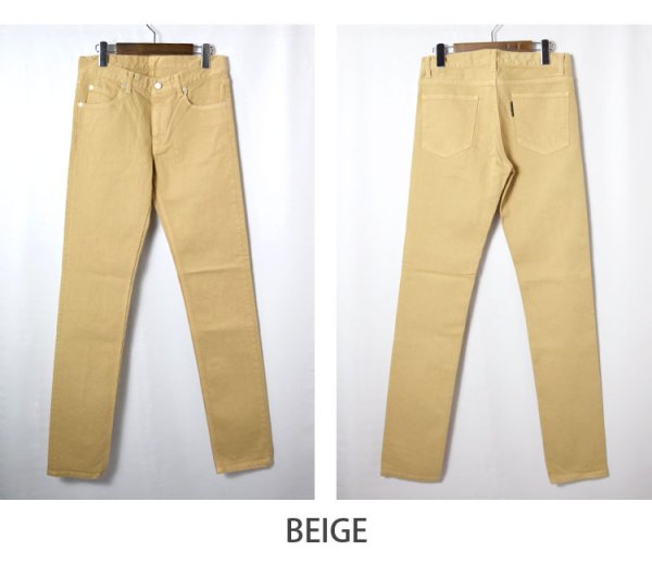 画像4: HOLLYWOOD RANCH MARKET　オーガニックデニム カラーストレッチスリムパンツ (4)