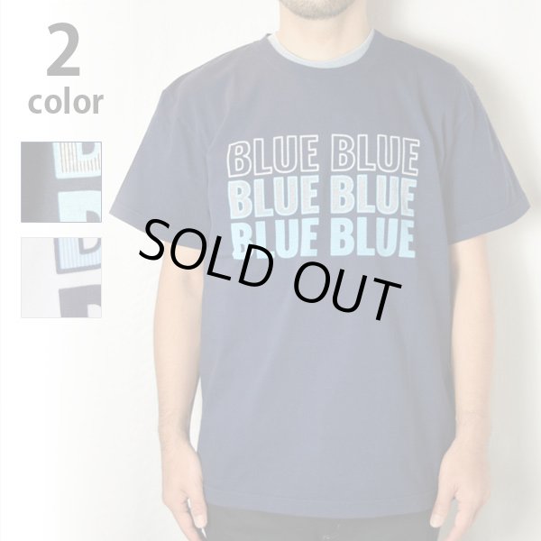 画像1: BLUE BLUE  トリプル BLUE BLUE Tシャツ (1)