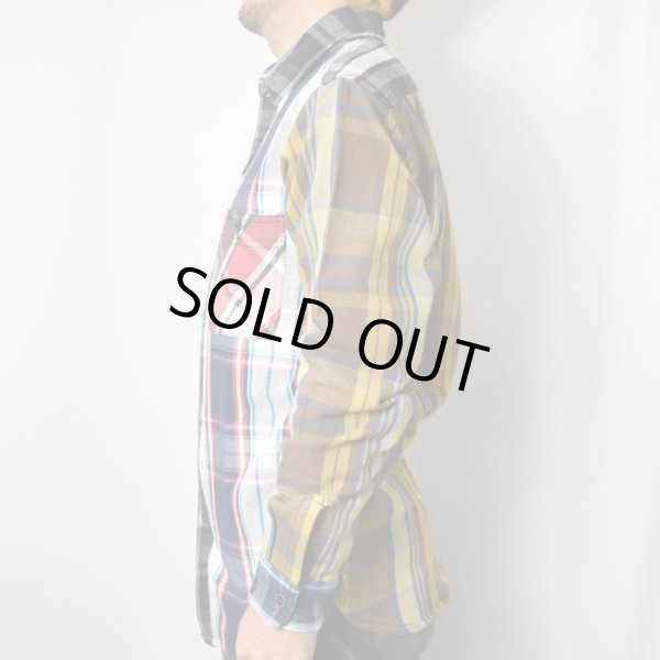 画像8: HOUSTON　CRAZY CHECK VIYELLA SHIRT (8)