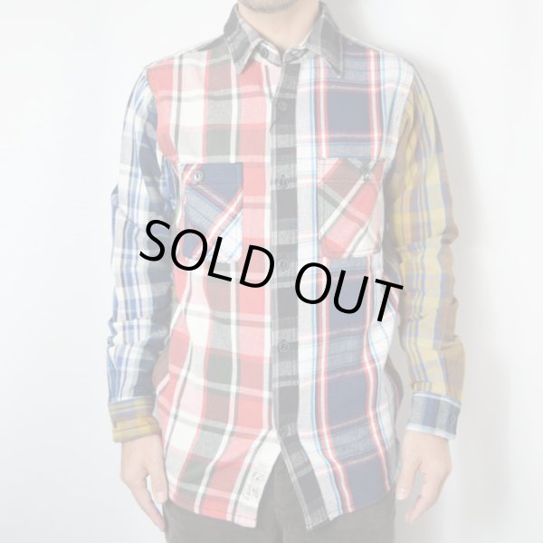 画像7: HOUSTON　CRAZY CHECK VIYELLA SHIRT (7)