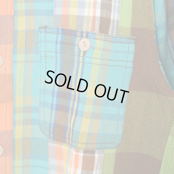 画像11: HOUSTON　CRAZY CHECK VIYELLA SHIRT (11)