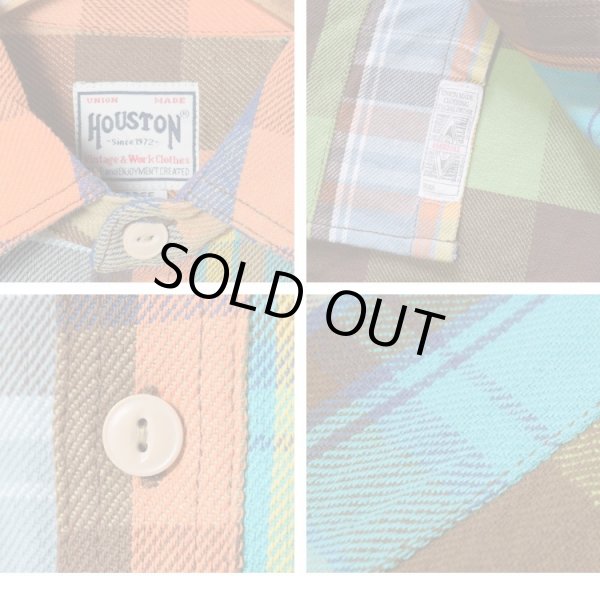 画像14: HOUSTON　CRAZY CHECK VIYELLA SHIRT (14)