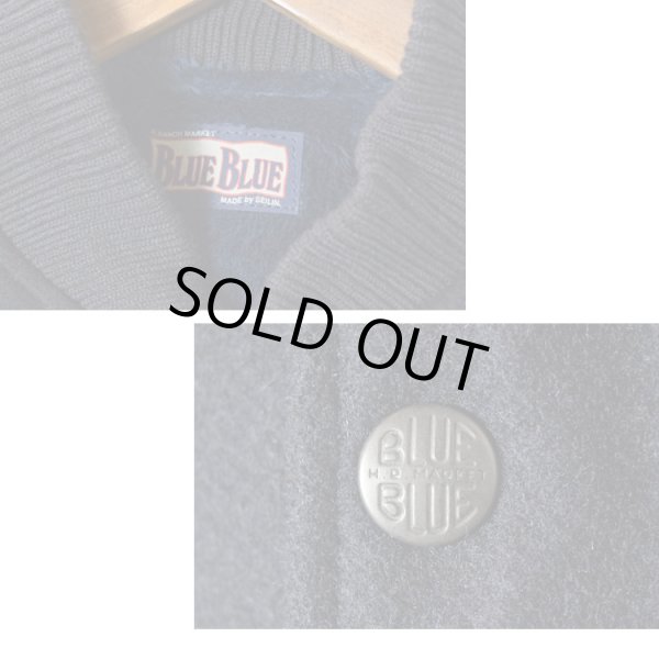 画像16: BLUE BLUE　インディゴ ホースレザー アワードジャケット (16)