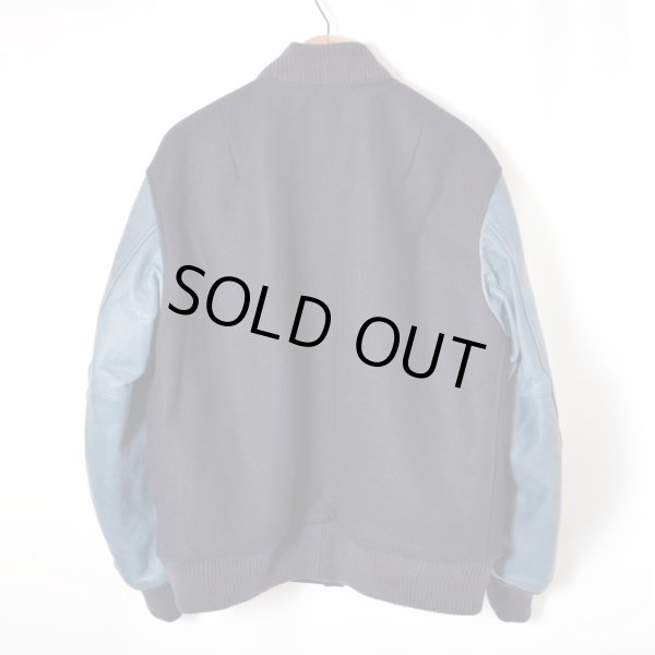 画像7: BLUE BLUE　インディゴ ホースレザー アワードジャケット (7)