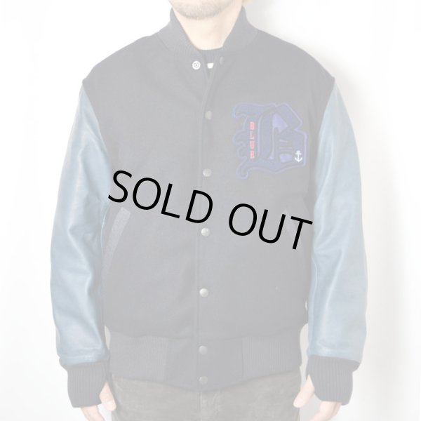 画像3: BLUE BLUE　インディゴ ホースレザー アワードジャケット (3)