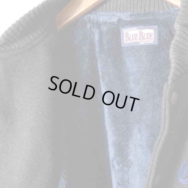 画像13: BLUE BLUE　インディゴ ホースレザー アワードジャケット (13)