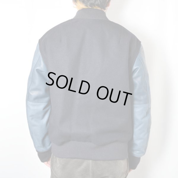 画像5: BLUE BLUE　インディゴ ホースレザー アワードジャケット (5)