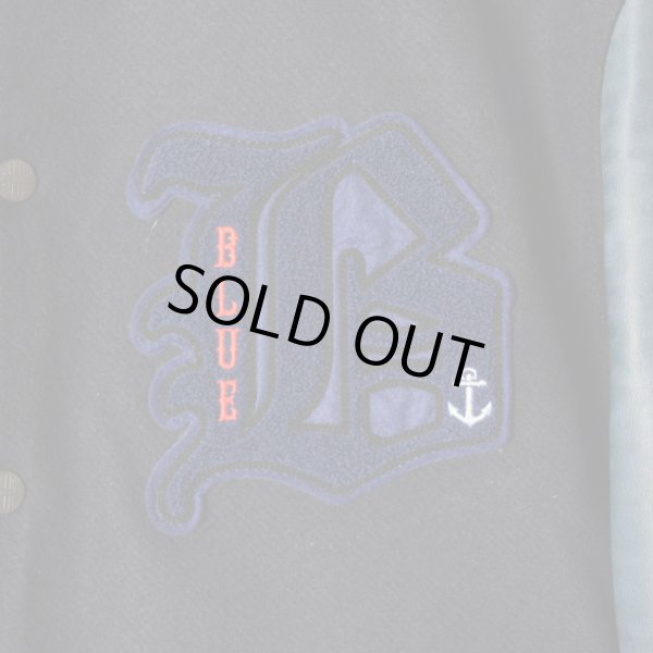 画像9: BLUE BLUE　インディゴ ホースレザー アワードジャケット (9)