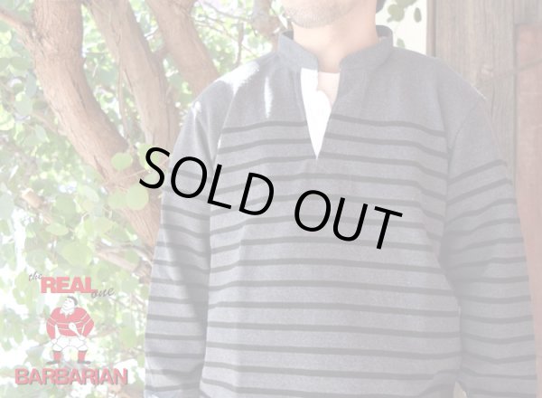 画像2: BARBARIAN Heavy Weight Henley Collor LS No Cuff （NEW JAPAN SIZE） (2)