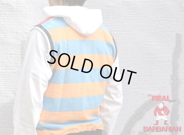 画像14: 【Sサイズ】BARBARIAN×RUSTY TO SHINE　クレイジーパターン Vネックベスト (14)