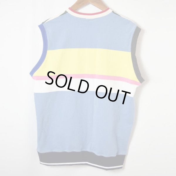 画像3: 【XLサイズ】BARBARIAN×RUSTY TO SHINE　クレイジーパターン Vネックベスト (3)