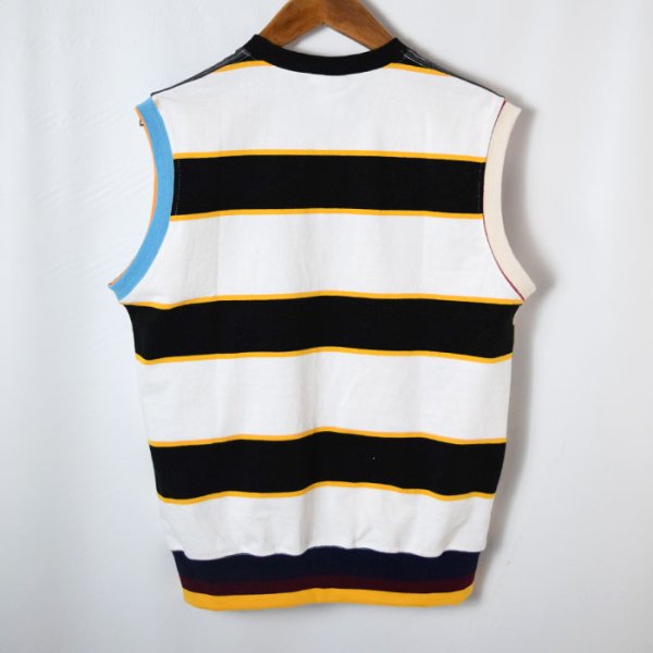 画像5: 【Mサイズ】BARBARIAN×RUSTY TO SHINE　クレイジーパターン Vネックベスト (5)