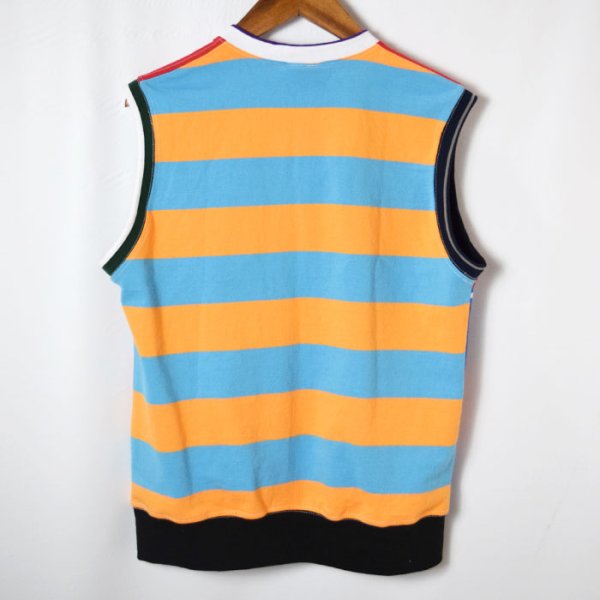 画像9: 【Mサイズ】BARBARIAN×RUSTY TO SHINE　クレイジーパターン Vネックベスト (9)