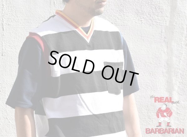 画像11: 【XLサイズ】BARBARIAN×RUSTY TO SHINE　クレイジーパターン Vネックベスト (11)