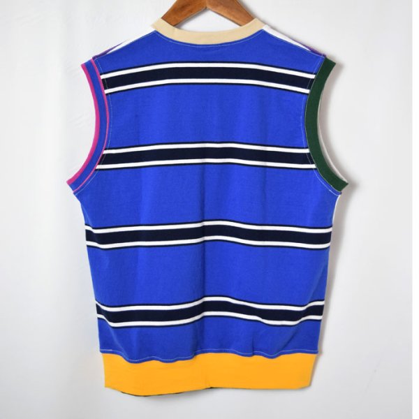 画像11: 【Mサイズ】BARBARIAN×RUSTY TO SHINE　クレイジーパターン Vネックベスト (11)